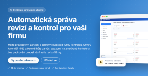 Jak na efektivní správu revizí a kontrol: Software, který za vás pohlídá termíny