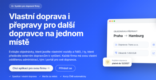 Moderní software pro dopravce a spedice: Jak aplikace Transport Alsan zefektivní správu přeprav
