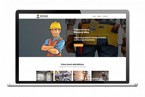 Výroba webových stránek pro šikovného řemeslníka