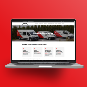 Tvorba webové prezentace pro firmu stavějící betonárny - Sviadnov