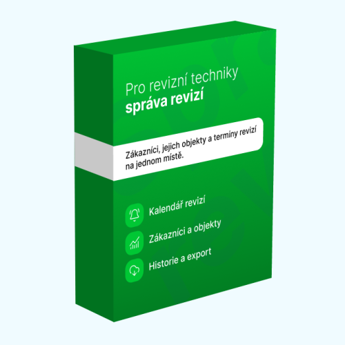 Software pro online přehlednou správu revizí a kontrol, které provádíte