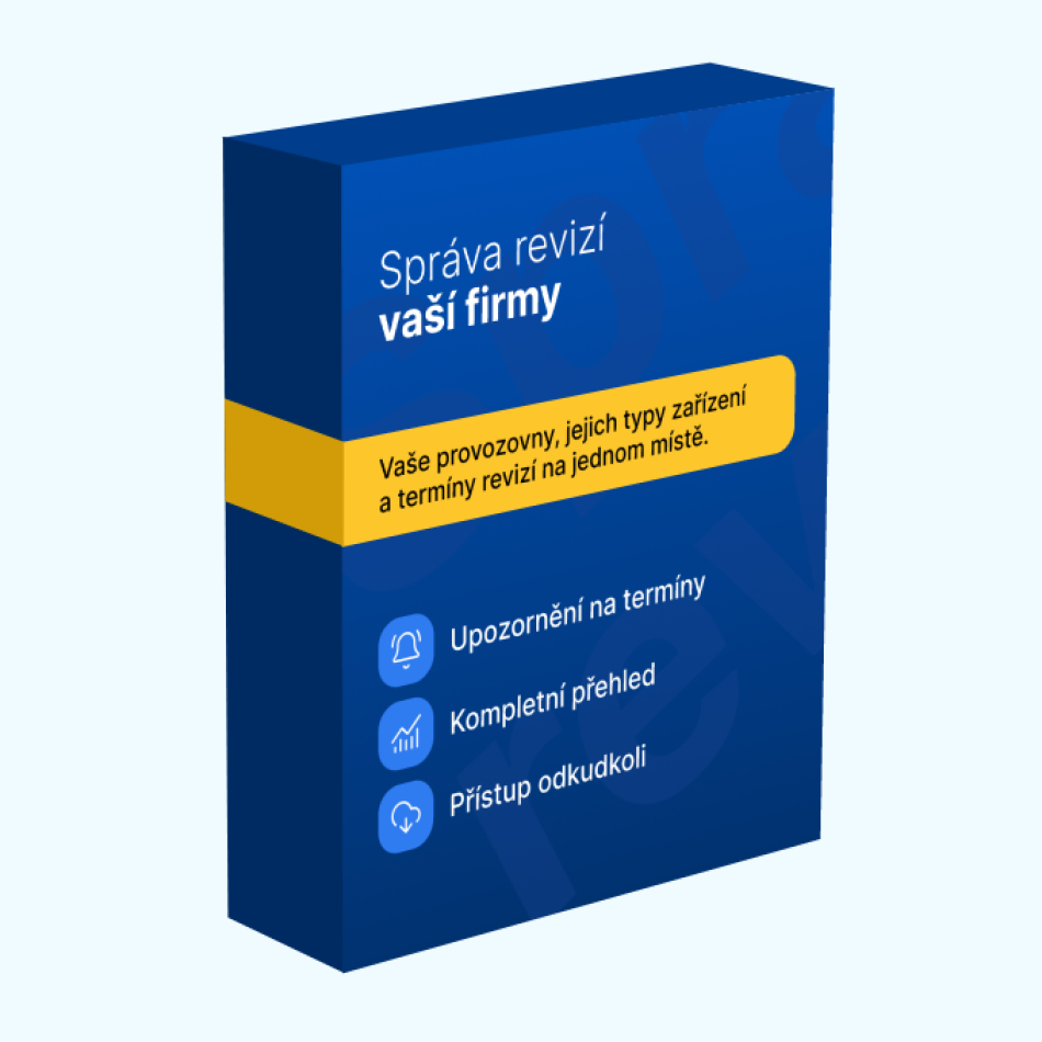 Online software pro přehlednou správu revizí a kontrol vaší firmy