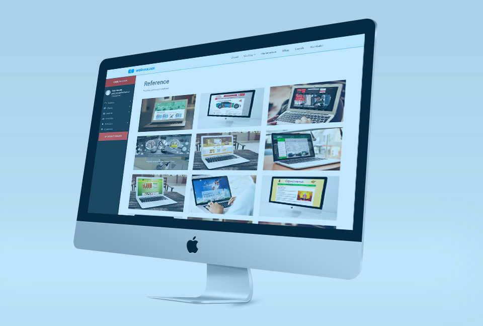 Redakční systém pro snadnou správu galerií webu